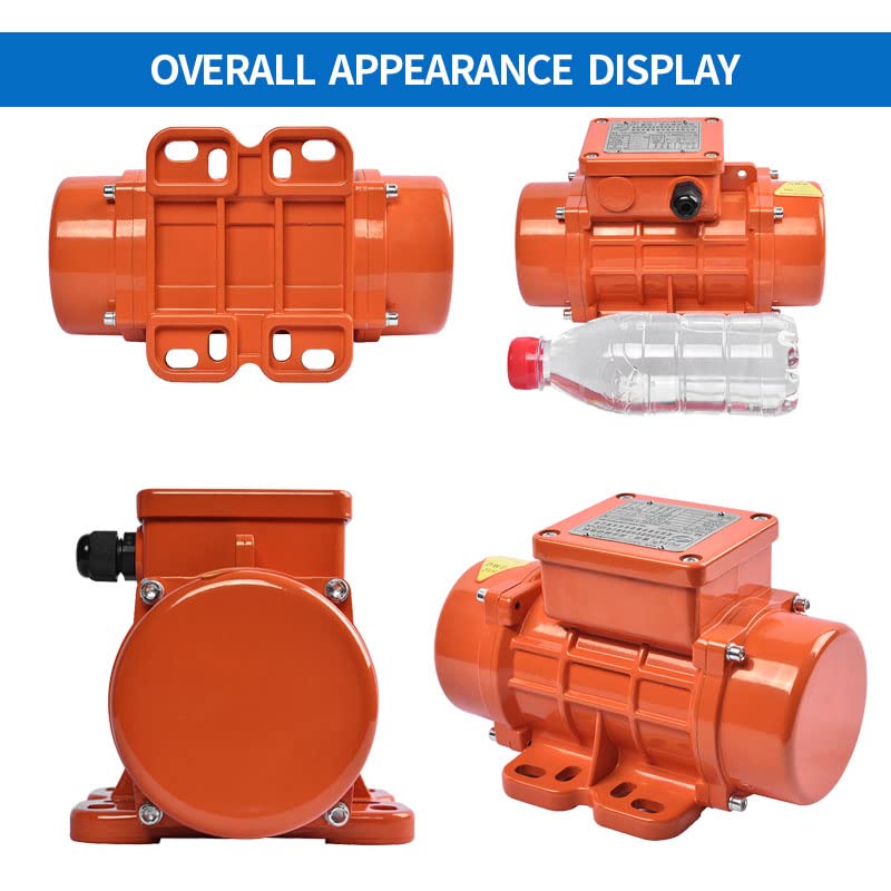 Davitu AC Motor - AC Vibrator Concrete for Industrial Machinery Vibration Source mve60/3 100/3 2P 3000rpm - (Speed: MVE60-3 3PH380V)