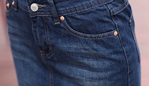 chouyatou Women's Casual Short Denim Skirt4