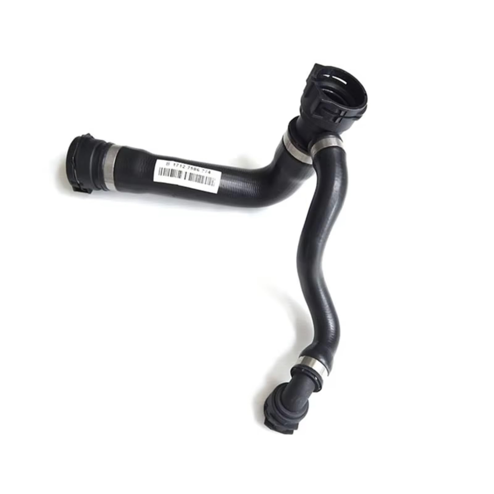 Cooling Pipe Hose Compatible with BMW for X5 E70 for XDrive 35i N55 2010 2011 2012 2013 Car Upper Radiator Hose Water Tank Drain Pipe 17127586774