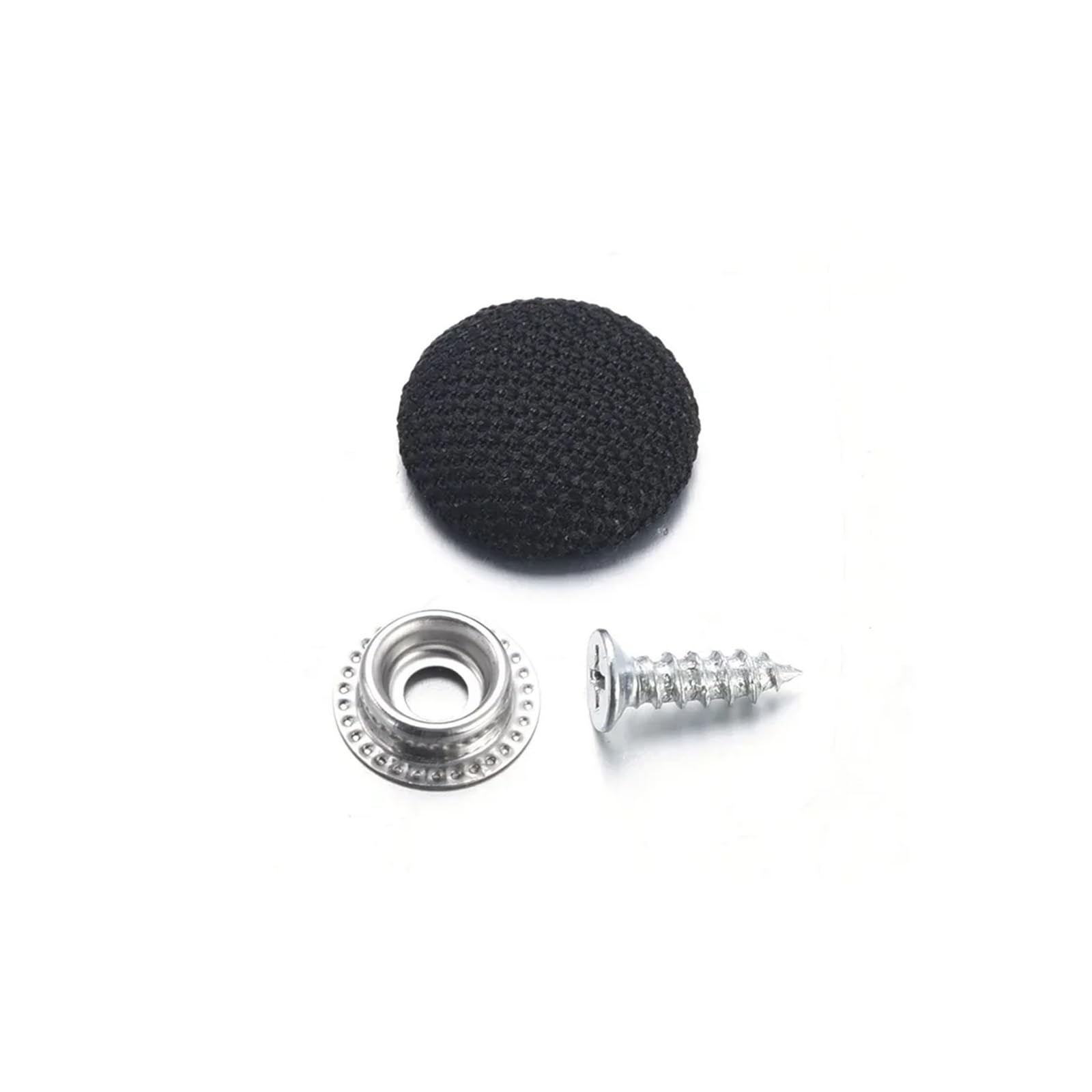 KXFVYNE Car Ceiling Buckles Fixing Clips Auto Interior Roof Screw Headliner Fabric Rivets Retainer Buckle Fastener(1pc Black)