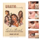 URATM Beauty Color Bomb Makeup Kit, Professional Eyeshadow Palette Collection, Multi-Color Shades