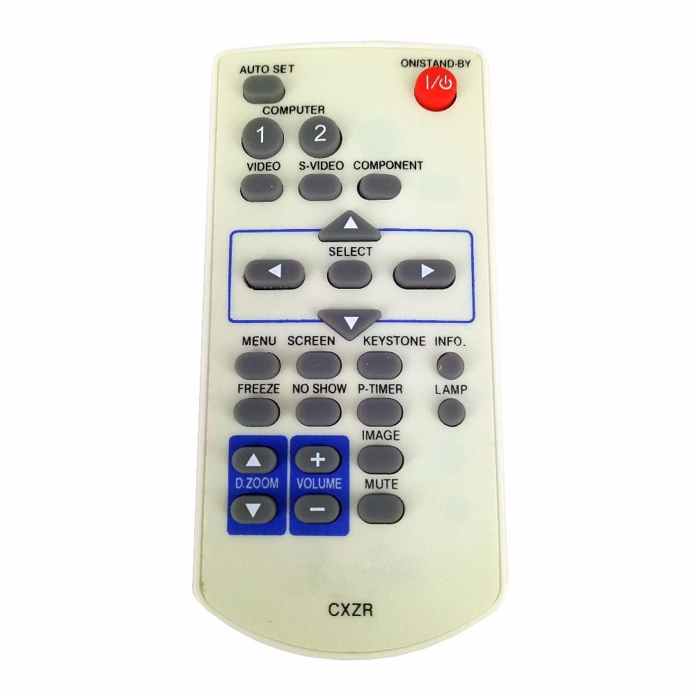 Replacement CXZR for SANYO Projector Remote Control PLC-XK2200 PLC-XE33 PLC-XW200 PLC-XW200K Fernbedienung