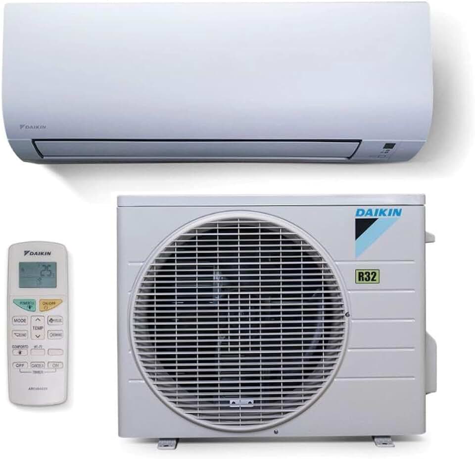 Ar-Condicionado Split HW Inverter Daikin Full 12.000 BTUs R-32 Quente/Frio 220V