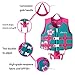 Zeraty Toddler Swim Vest Neoprene Kids Float Jacket Swimming Aid for Children with Adjustable Safety Strap Age 2-9+ Years/36-88Lbs