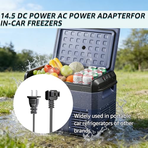 Image of AC Power Adapter 110-240V for Car Refrigerator Auto Portable Fridge Freezer | Replacement Power Cord Compatible with Alpicool, Bodega, Euhomy, BougeRV, ARB, ICECO, Setpower, JoyTutus Cooler