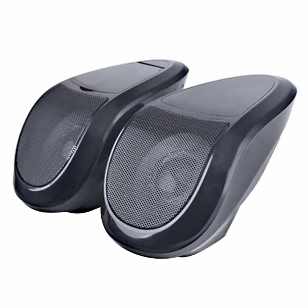 Baceyong Impermeable Bluetooth Altavoz música Reproductor de Audio Radio para Motocicleta ATV Todo Negro