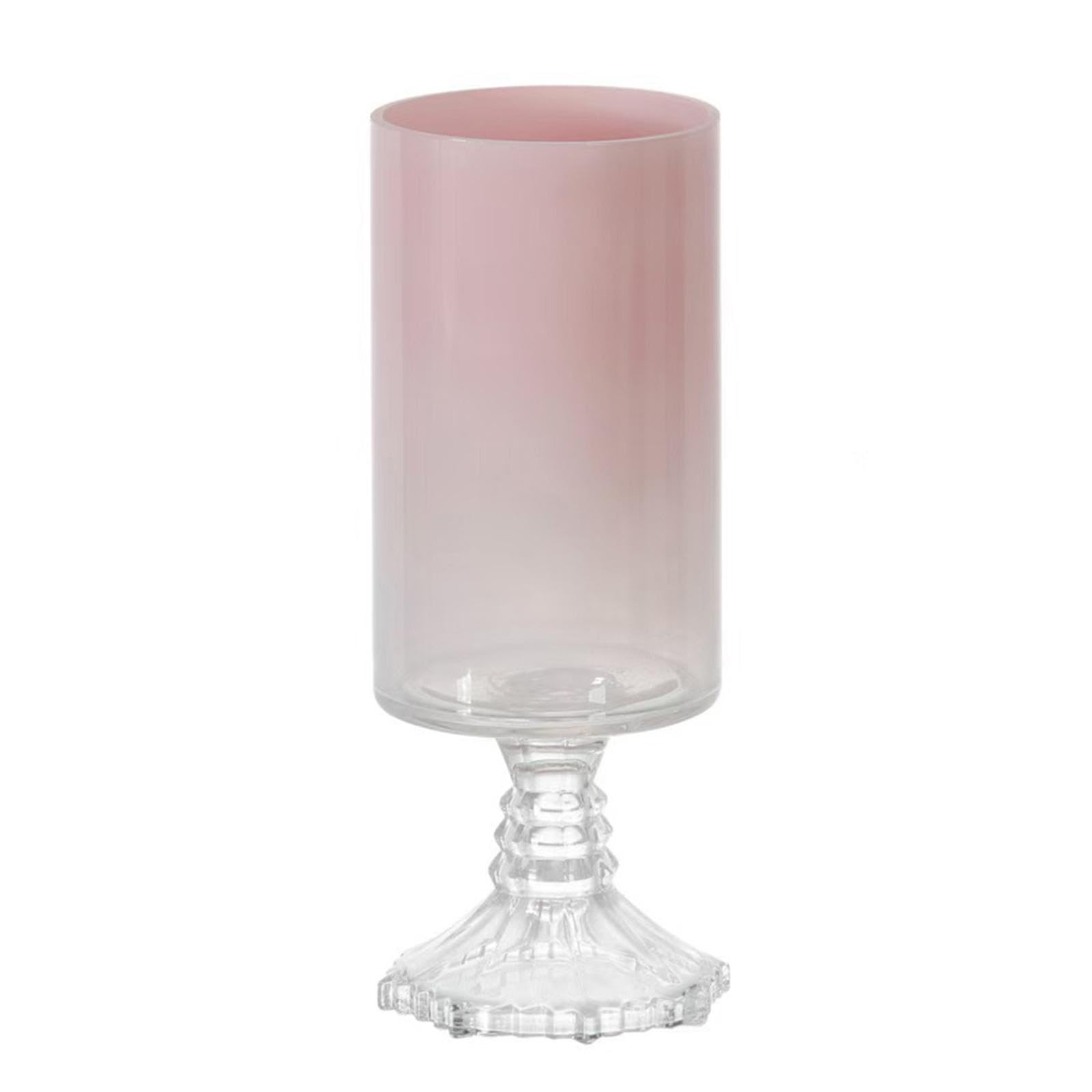 Vase en verre stable comme support de fleurs et pot de décoration durable