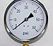 Valley Industries 4" Single Scale Service Gauge; 0-60 PSI (4124DSB60)