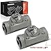 A-Premium Rear Drum Brake Wheel Cylinder Compatible with Select Chevrolet, Buick, Oldsmobile and Pontiac Models - Malibu, Camaro, Chevelle, El Camino, Gran Sport, Skylark, Cutlass, Firebird, 2-PC Set