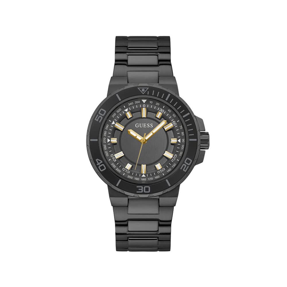 Track Collection Analog Black Dial Men's Watch-GW0426G3