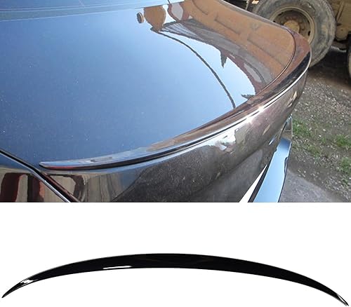 Miniatura 10 de IKON MOTORSPORTS, Alerón de maletero compatible con BMW Serie 5 F10 Sedan de 4 puertas, estilo M5 pintado #A17 Havanna Metallic ABS cubierta de tapa