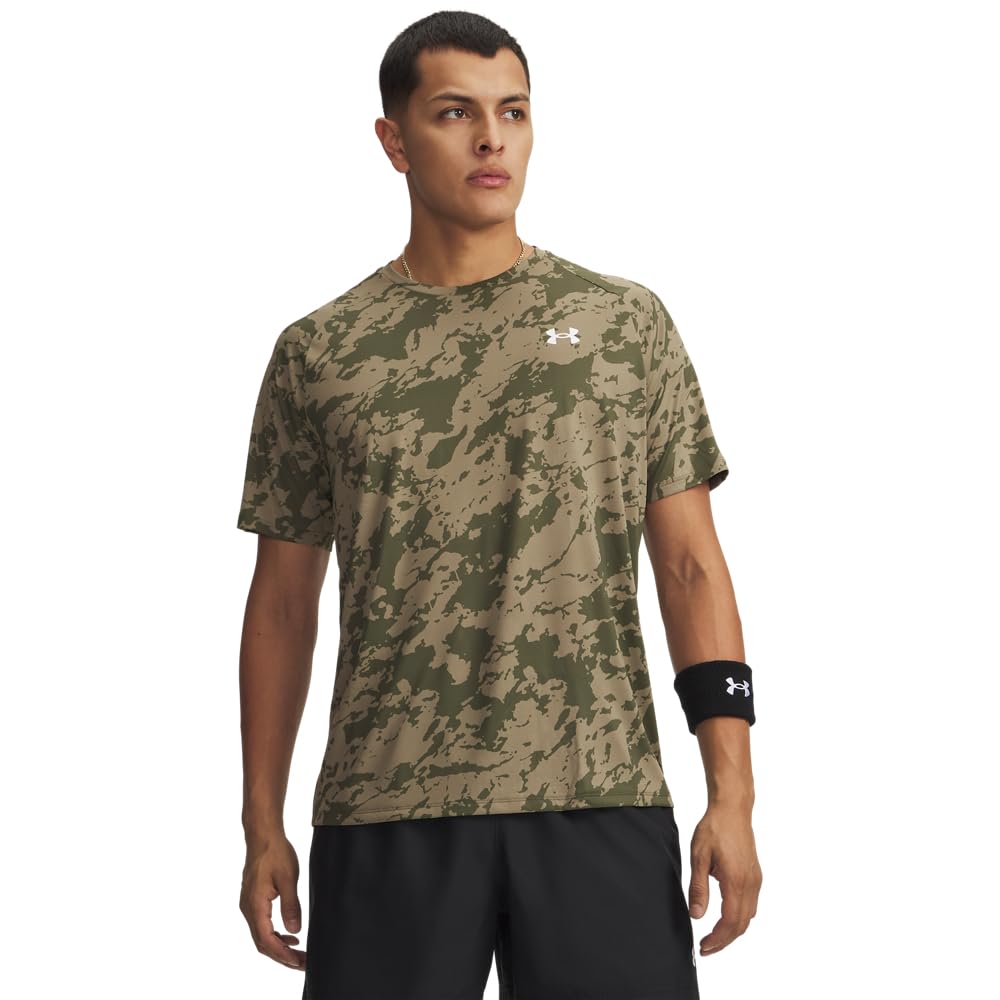 Under Armour Tech 2.0 Men's Short Sleeve T-Shirt Size M Green