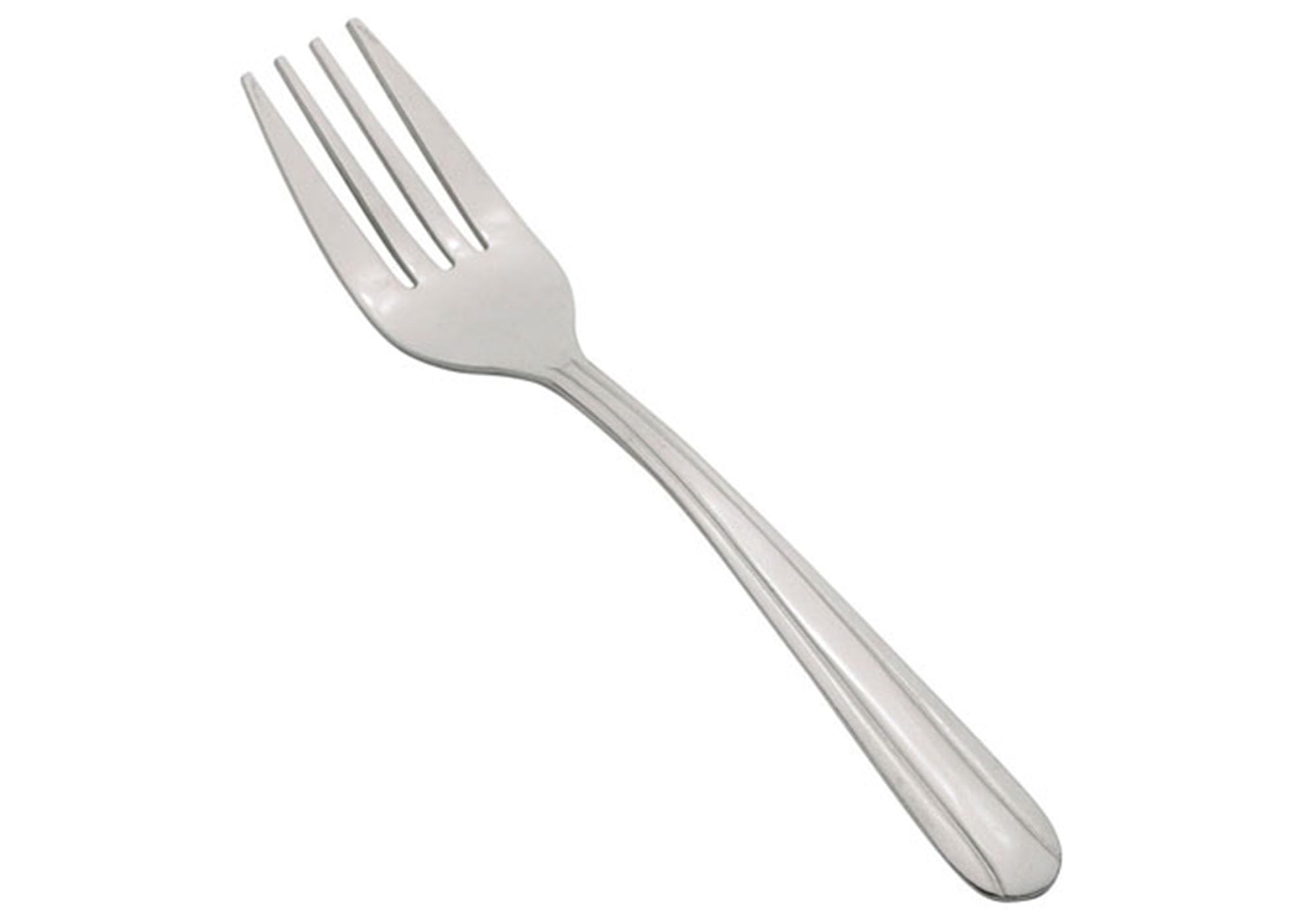 Winco 12-Piece Dominion Heavy Weight Salad Fork Set, 18-0 Stainless Steel,Silver