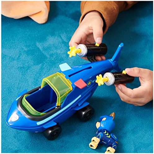 Paw Patrol Aqua Pups, Chase Transforming Shark Vehicle with Collectible Action Figure, Kids Toys for Ages 3 and up