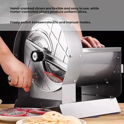 Cortador de Frutas y Verduras Eléctrico y Manual Acero Inoxidable miniatura 7
