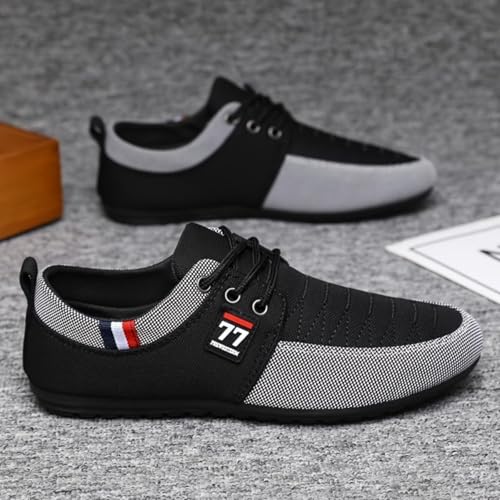 Men's Low Top Casual Shoes for Outdoor Street Walking Traveling,Suitable for All Seasons Non-Slip Comfortable Breathable Simple Men's Loafers Shoes3