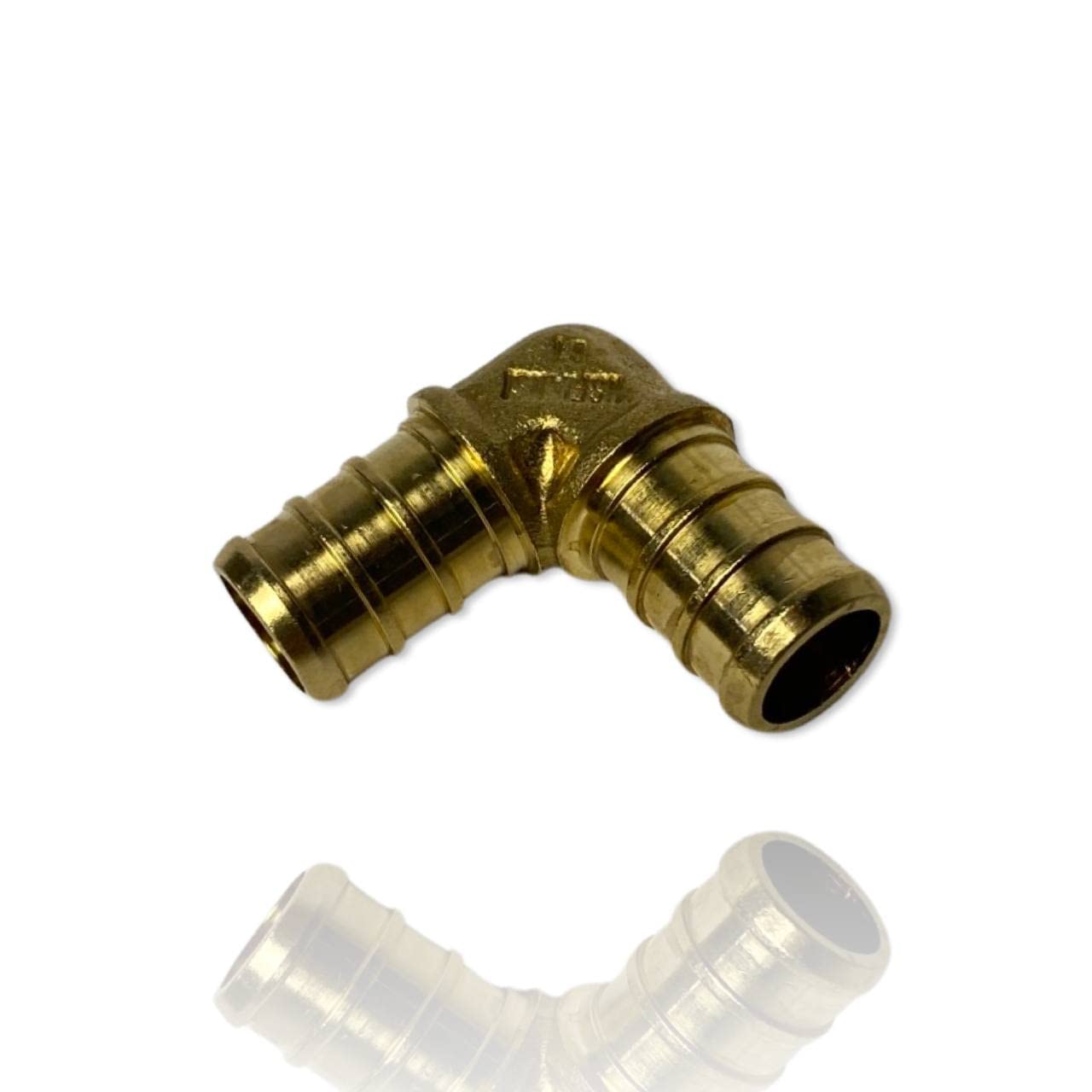 PACK OF 20 1/2” PEX Lead-free Brass 90 degree Elbow for PEX Tubing