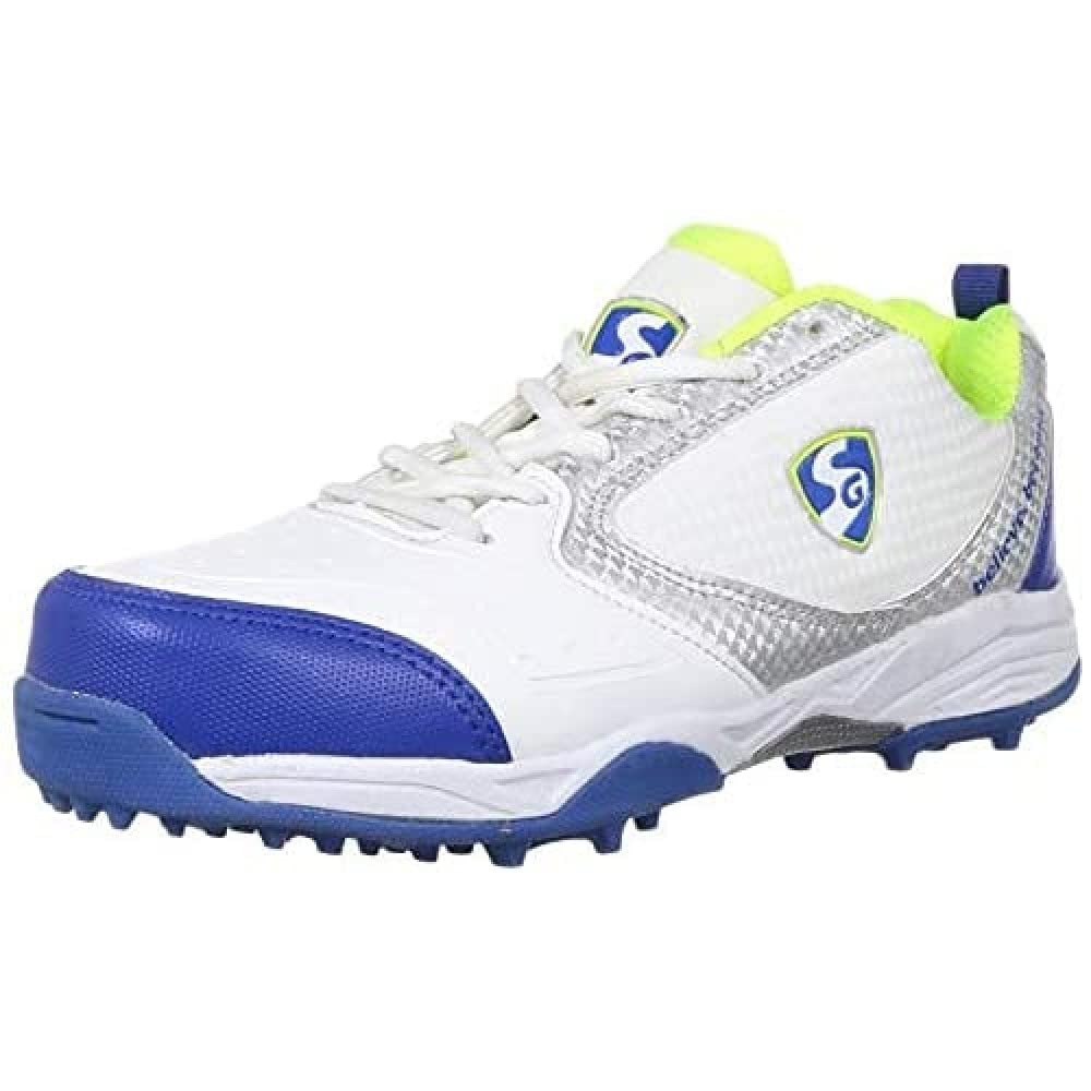 SGMesh Shoe Scorer 4.0 Wht/R.Blue/Lime No.5, 5 UK, (White/R.Blue/Lime)