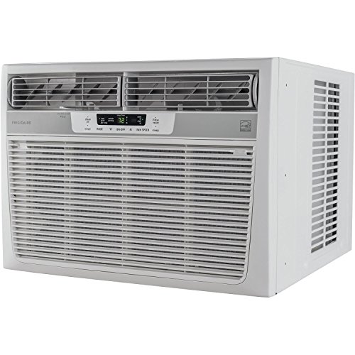 Frigidaire 15,100 BTU 115V Window-Mounted Median Air Conditioner with Temperature Sensing Remote Control