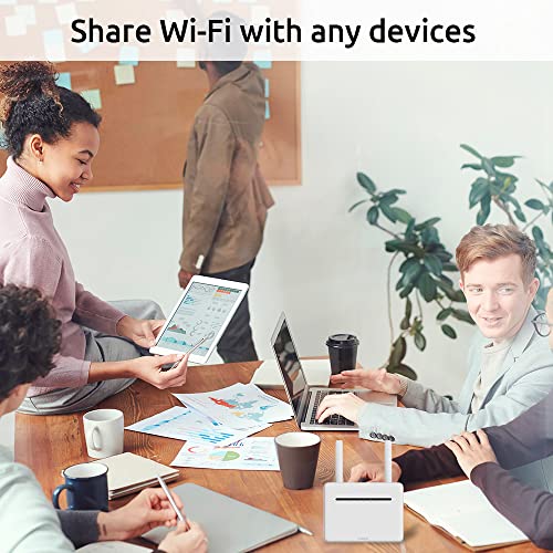 STRONG - Router 4G+ LTE 1200 - Hotspot Mobile - Fino a 300 Mbps 4G / 1200 Mbps Wi-Fi - Ideale per IPTV, Streaming HD, Gaming - 4 Porte LAN Gigabit - Compatibile con tutte le SIM - Powerline - Immagine 1