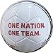 Icon Sports Officially Licensed U.S. Soccer Federation USMNT Soccer Ball Size 5 - USA Pride