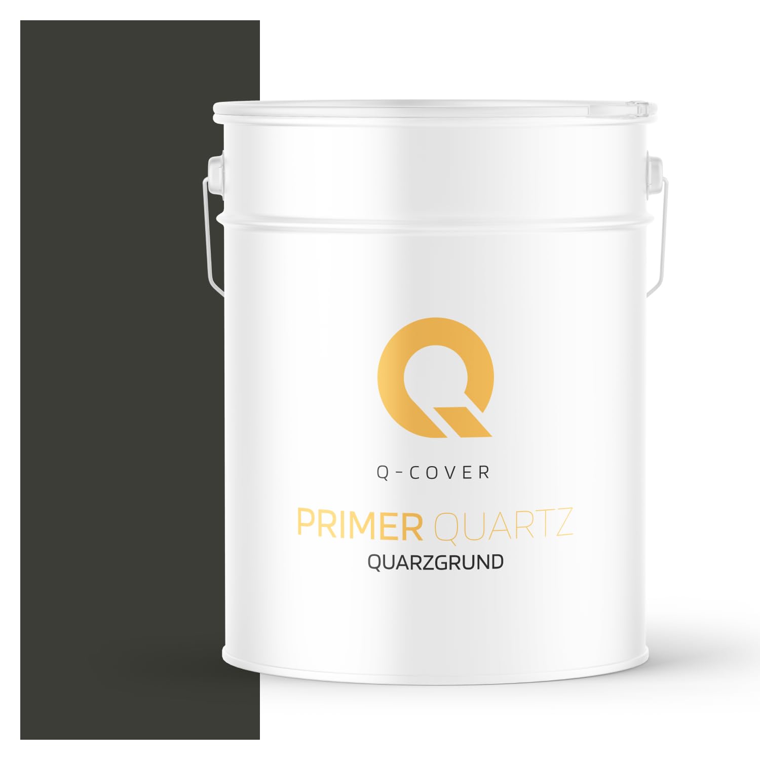 Quarzgrund für Dekorativer Putz mit Mica Graphit D924 15KG | Acrylatdispersion Grundiermittel Innen & Außen für Wände und Decken Grundierung Schutz Mosaikputz ca. 0,3-0,4 KG/m2