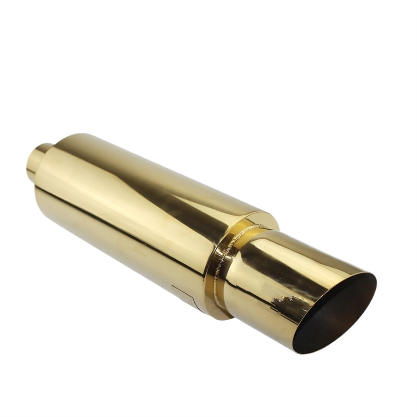 Marmitta Universale In Acciaio Inox Asudaro - Silenziatore Di Scarico Regolabile 3.5/4/4.5 Pollici Per Auto
