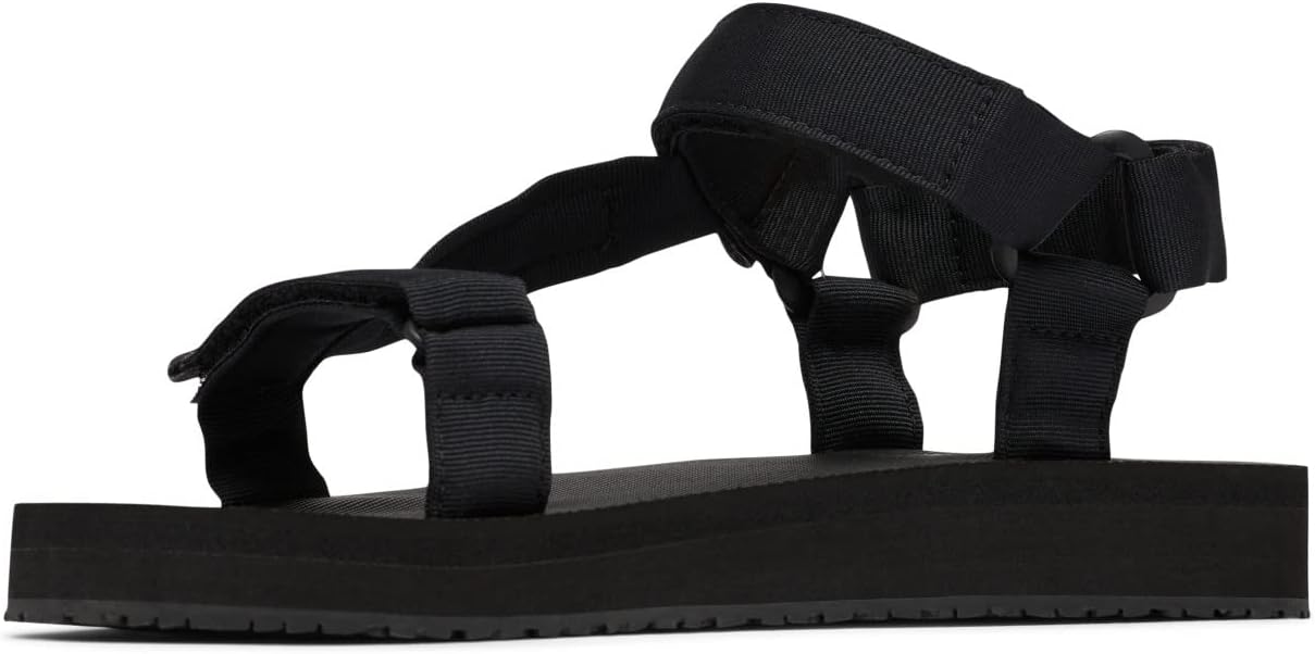Columbia Men's Breaksider Sandal, Black/Graphite, 10