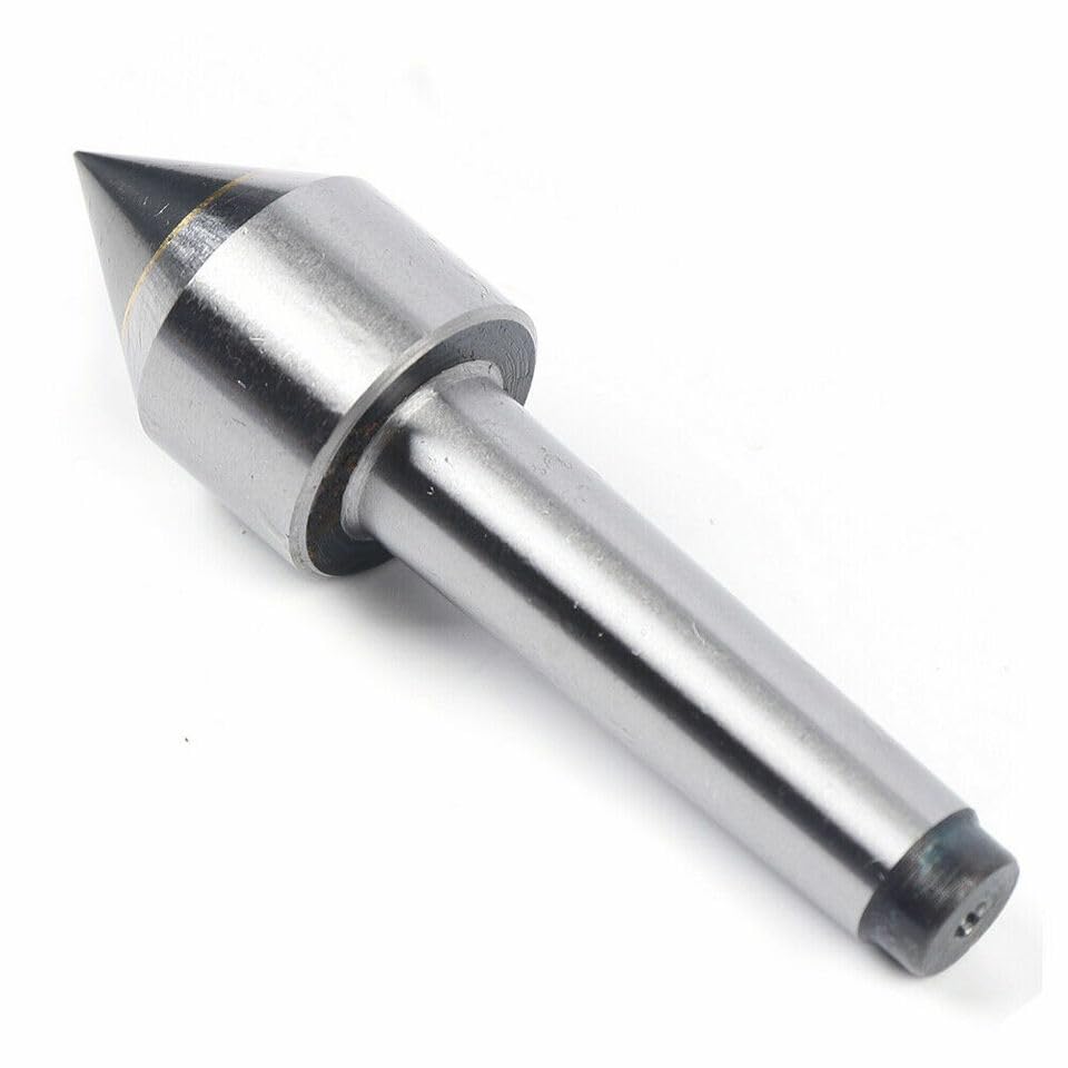 MT2 Dead Center?Rotary Center Set Medium Duty Dead Center Morse Taper for High-Speed Lathes, CNC Lathes, and General Manual Lathes. (MT2)