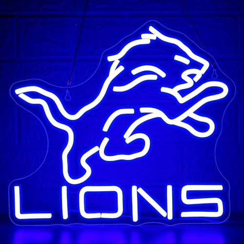 Football Neon Sign for Wall Decor Football Team Neon Light for Man Cave
