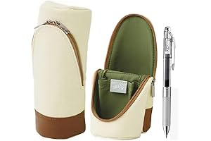 Sonic Utlim Sma-Sta Canvas Standing Pen Case and Pentel Infree Ballpoint Pen