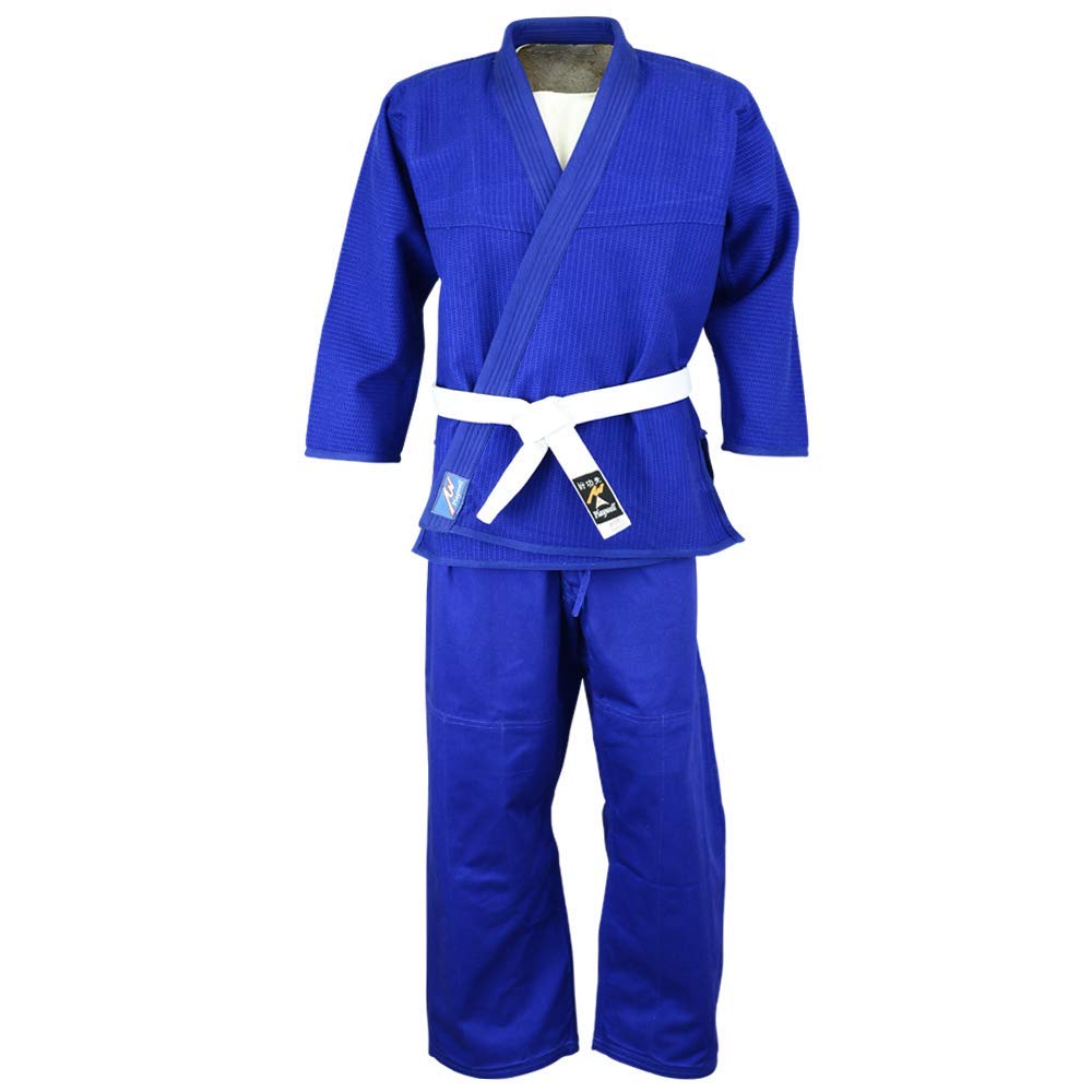 Playwell Artes Marciales Judo Azul - Traje 400gsm - Azul, 2/150cm
