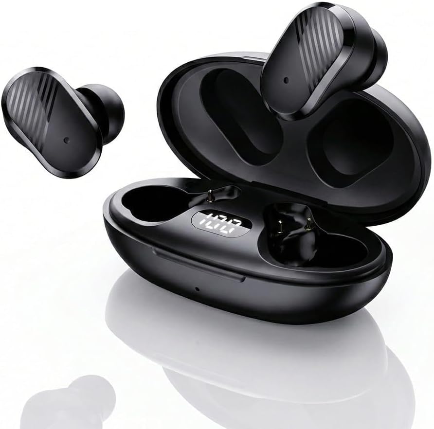 [2026 AI] Translation Earbuds, Invisible Sleep Headphones for Side Sleepers, Wireless Buds Support 144 Languages Real-Time Simultaneous Interpretation, Offline & Call Translation, Meeting Record