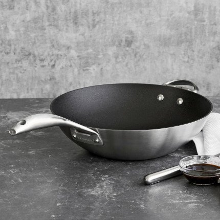 Scanpan Cs+ Wok, 12.5" , Silver #TOP2