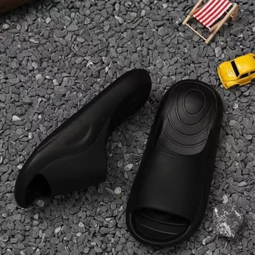 slide sandals Black（5.5-11）4