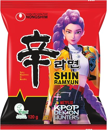 Nongshim - Instant Nudeln Shin Ramyun - Multipack (20 X 120 GR) - Produktdesign kann abweichen