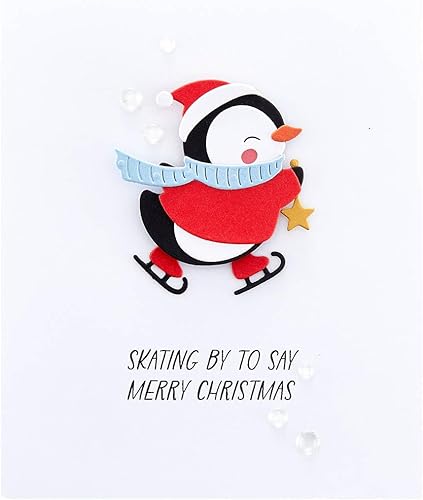 Miniatura 5 de Spellbinders Troqueles grabados con pingüino Dancin' S3-482