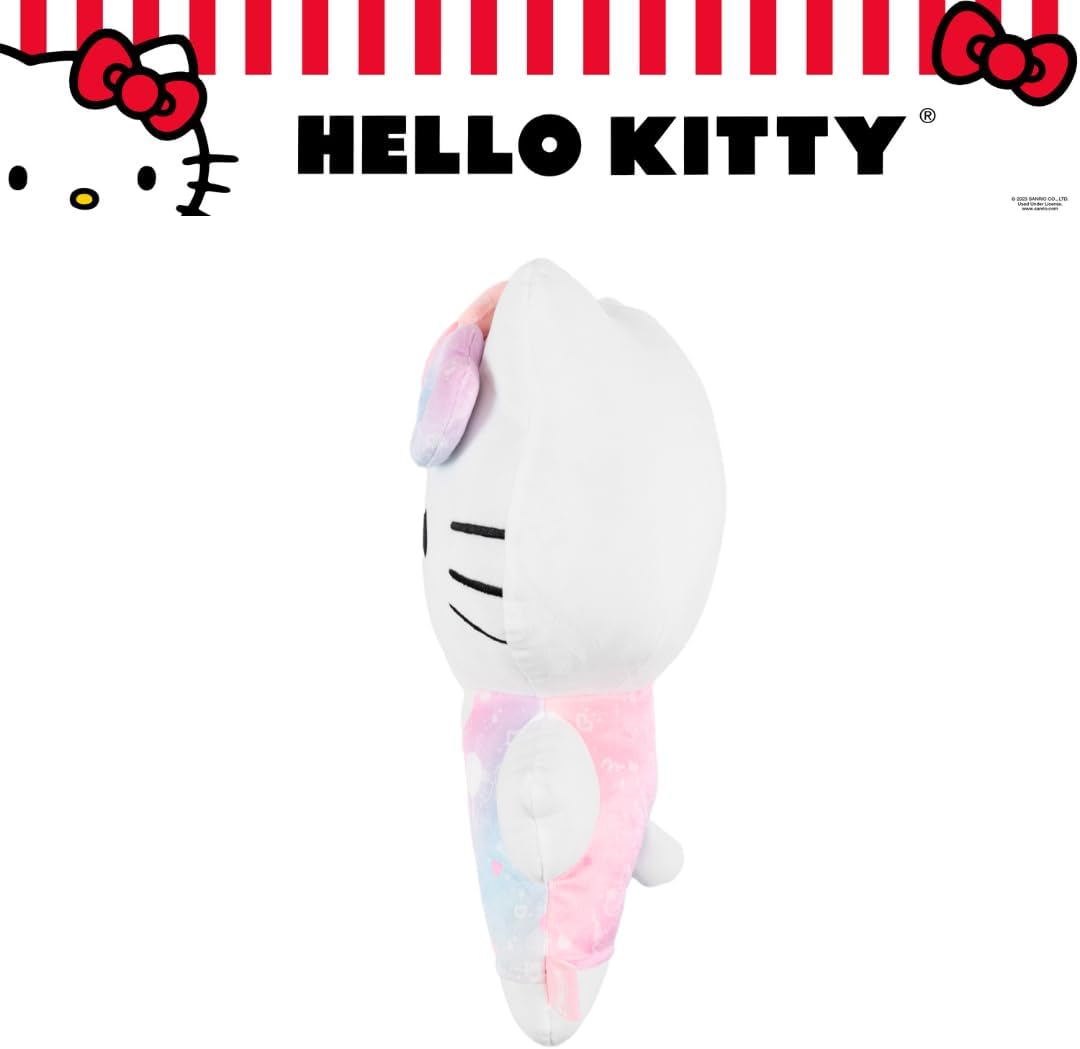 Hello Kitty 50th Bedding Super Soft Cozy Decorative Cuddle Pillow, (Officially Licensed Product) By Franco Collectibles