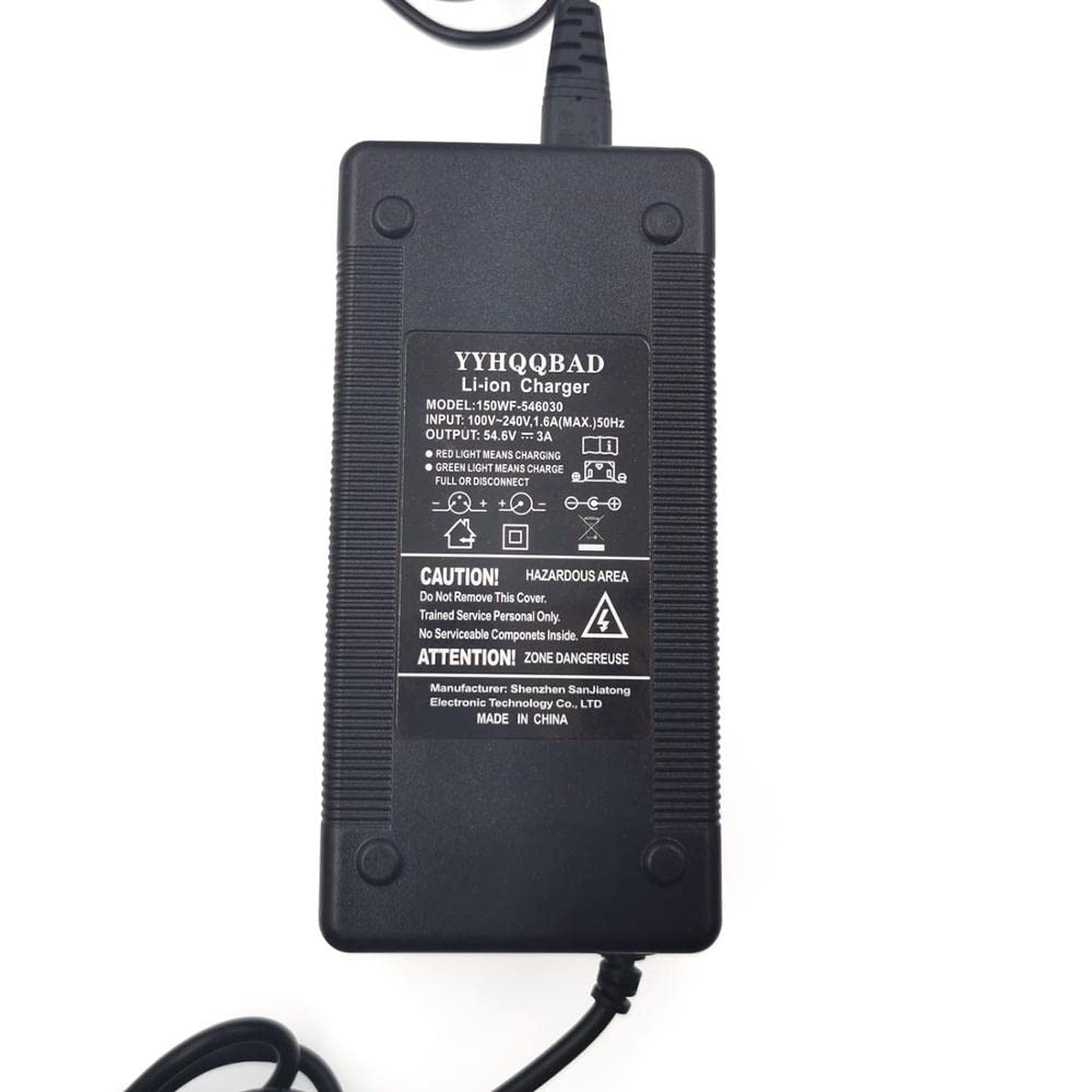 Chargeur Trotinette Electrique 54. 6V 3A Chargeur de Batterie vélo électrique for 48 V