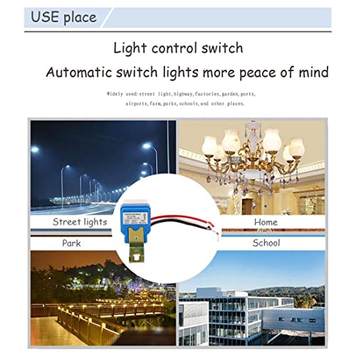 Ximimark LY142 3Pcs 12V 10A Light Sensor Switch Auto thumb #1