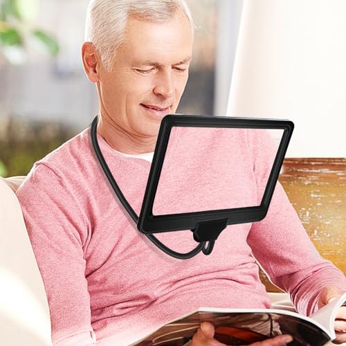 JUOIFIP Lupa 5X Manos Libres para Lectura