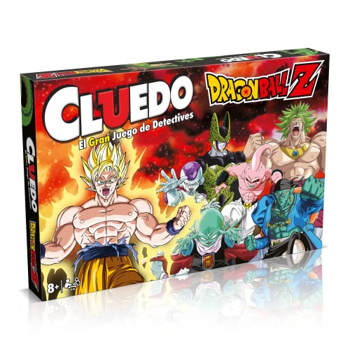 Winning Moves - Cluedo Dragon Ball Z - Juegos de Mesa Misterio para Toda la Familia