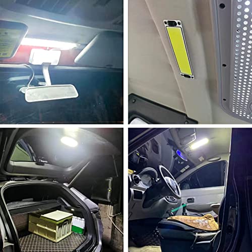 2X108COB luz diurna evita multas y mejora la seguridad de tu automovil 6
