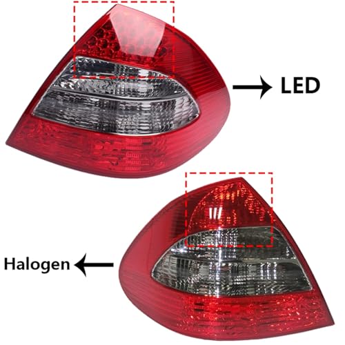 Feu arriere LED droit W211 eclairage stop et clignotant - 3