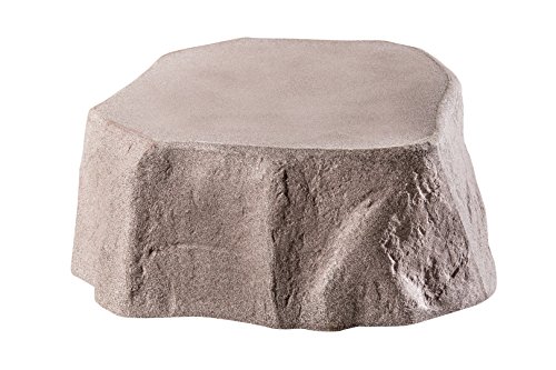 GreenLife Unterstand Regenspeicher, granitrot, 77 x 77 x 30 cm, G0001617