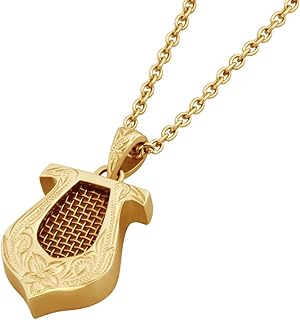SENTIR Sensory Shield 14K Pendant - Endless Stainless Steel Chain Necklace for Infusing Fragrance, Essential Oils, Perfume, Aroma Scents, Aromatherapy Diffuser Unique Gift Idea