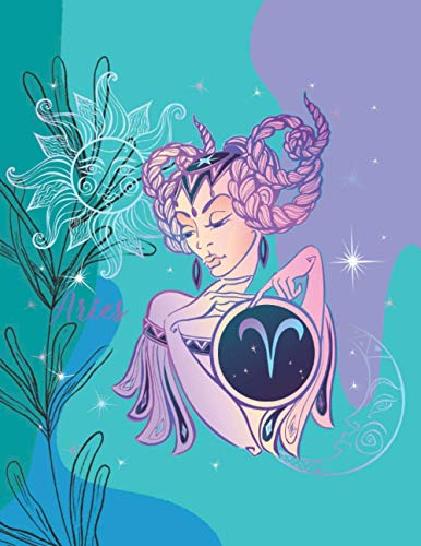Self Care for Aries Book: Zodiac Sun Sign Astrology Notebook | Self Care Check in Journal and Daily Planner | Record Mood Gratitude Affirmations and More