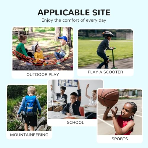 Kids Sneakers Basketball Shoes Breathable Nonslip Sports Tennis Walking Running Shoes for Boys Girls 6