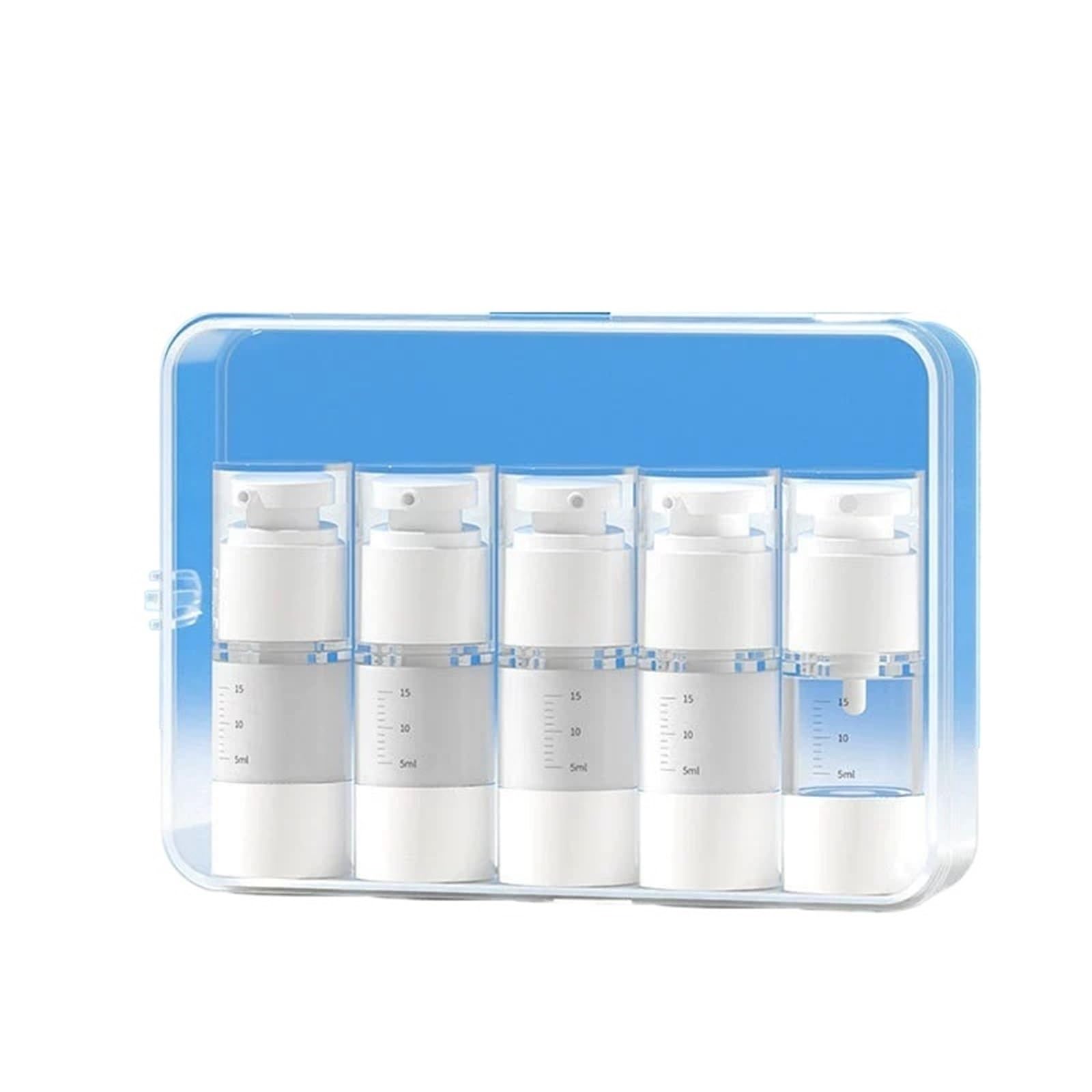 Vacuum Portable Cosmetic Dispenser Bottle Spray Lotion Press-type Travel(3)