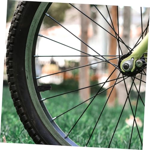 LIOOBO Set de tapas de válvula para neumáticos de bicicleta de aleación de aluminio, ligeras y duraderas, para diversas boquillas de neumáticos, para protección mejorada miniatura 5